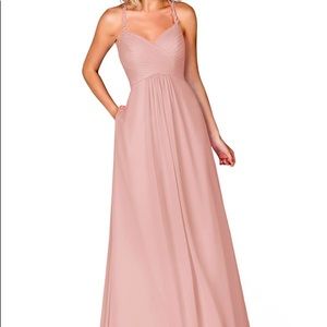 Blush Bridesmaid’s Dress